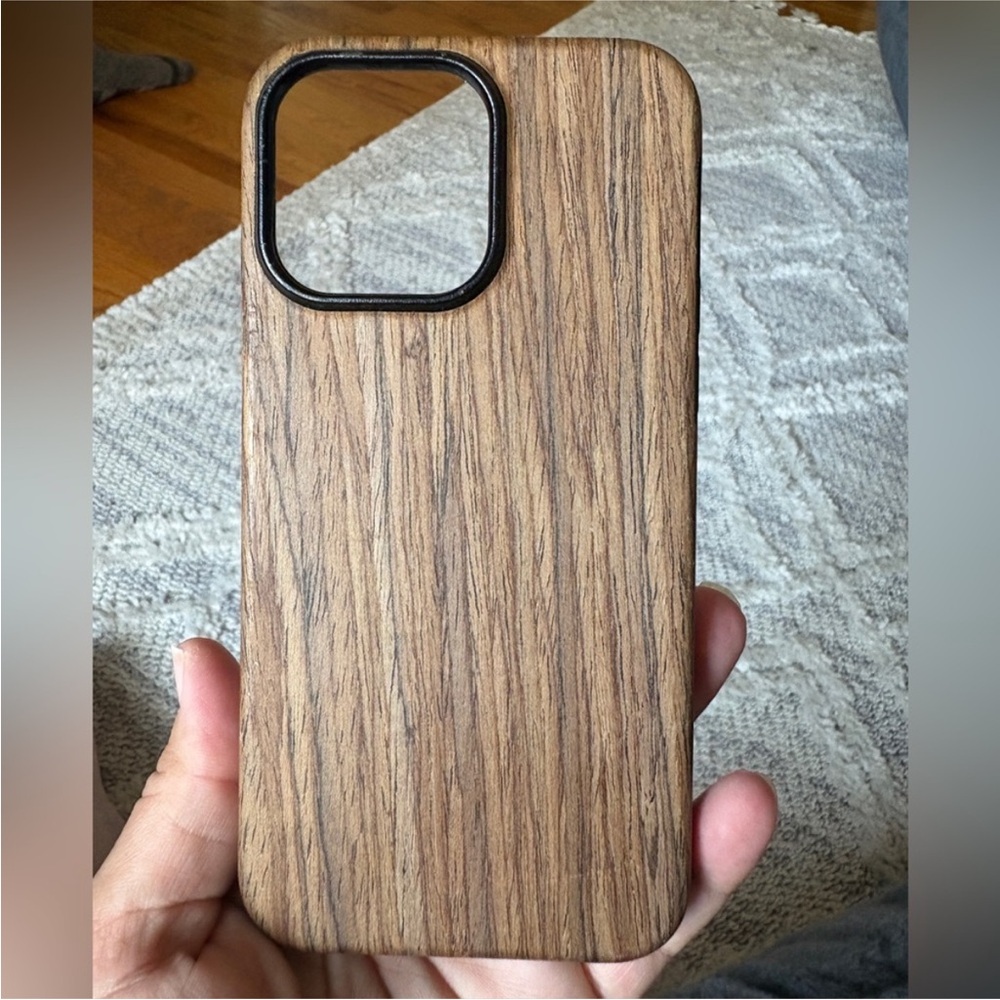 iPhone 14 Pro Max Wooden Phone Case EUC